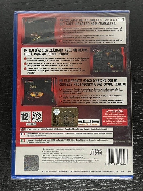 Sony - Playstation 2 (PS2) - Splatter Master - Multi Language! - Video game - In original sealed box #4.3