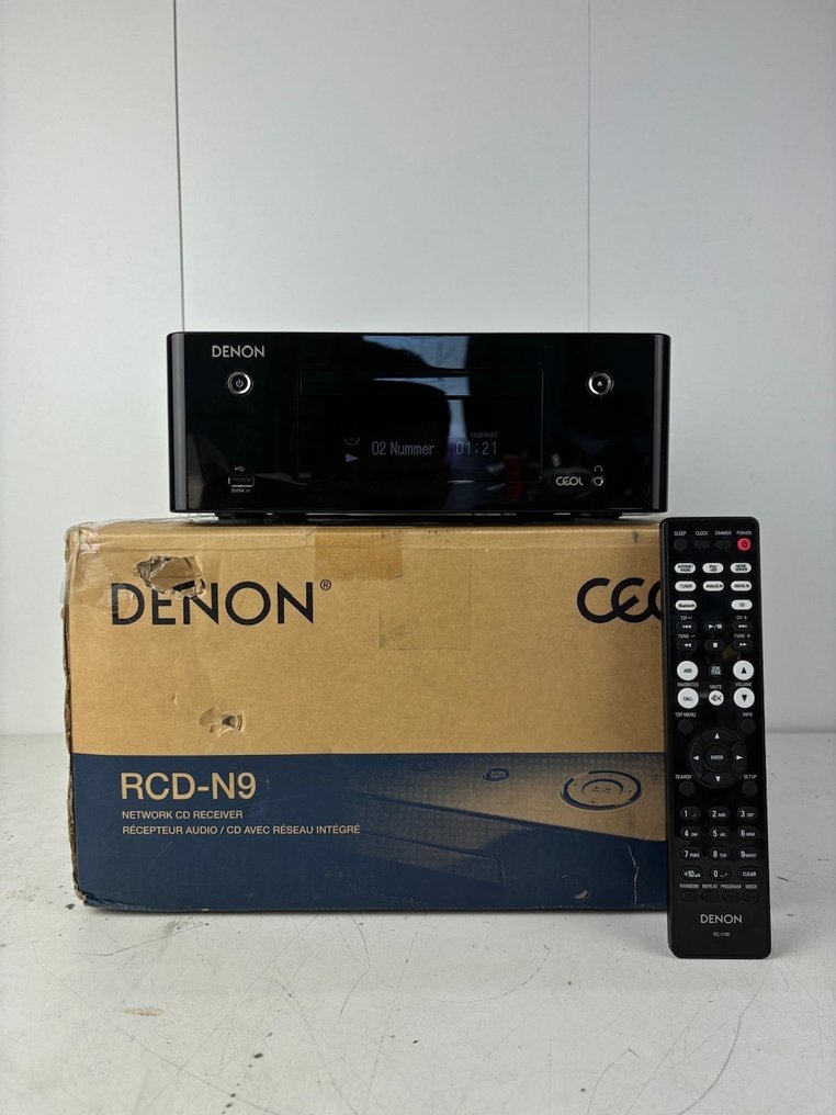 Denon - RCD-N9 - Netværks CD-modtager Solid-state multikanalsmodtager #1.1