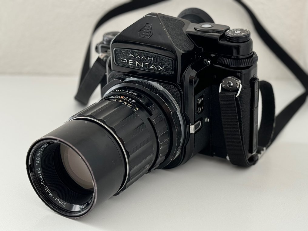 Pentax 6x7 + Takumar 6x7 1:4 200mm 120 / keskikoon kamera #1.1