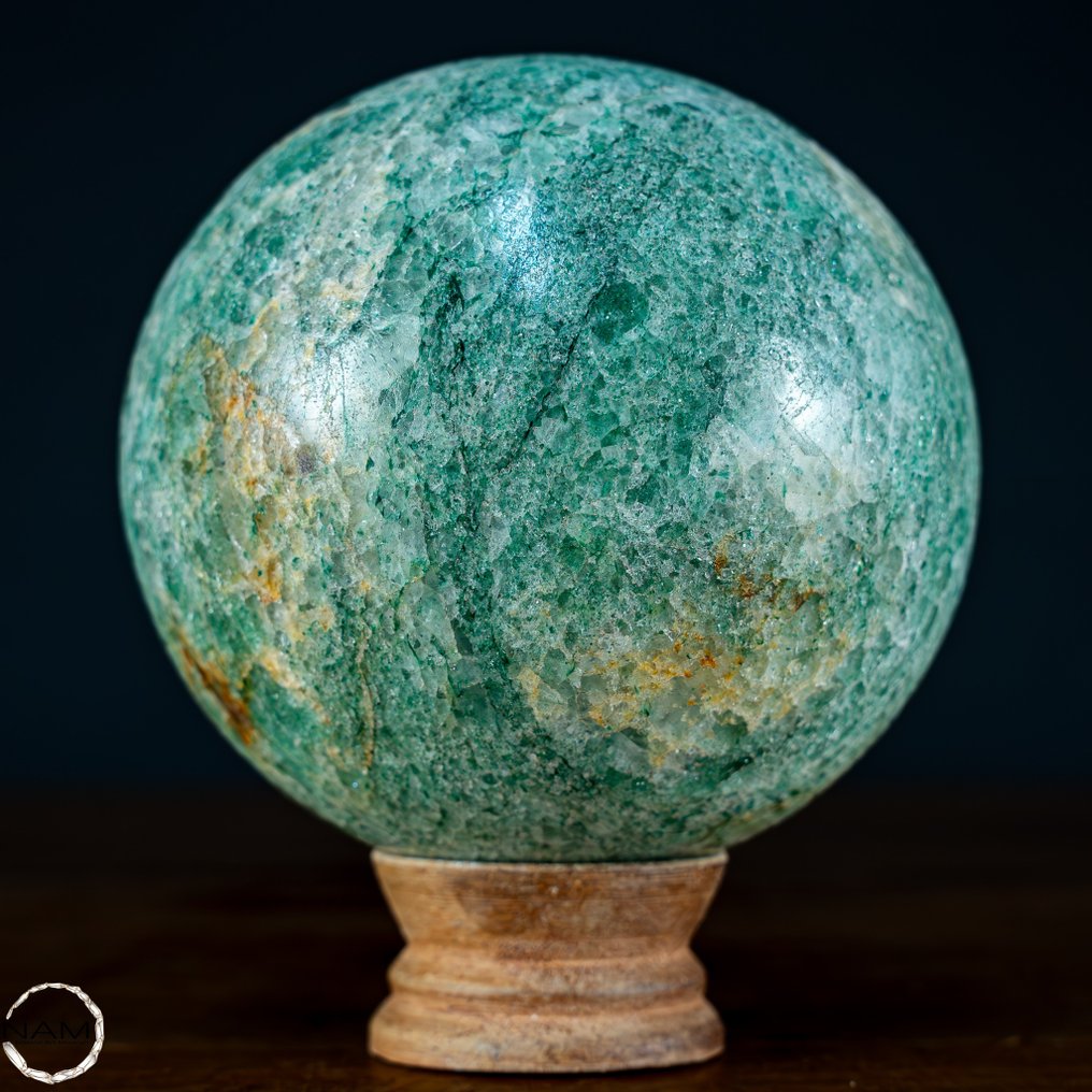 Very Rare Natural Green Fuchsit Sphere- 1519.12 g #1.1