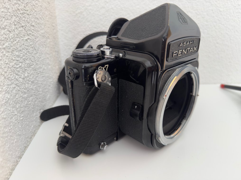 Pentax 6x7 + Takumar 6x7 1:4 200mm 120 / φωτογραφική μηχανή μεσαίου φορμά #3.2