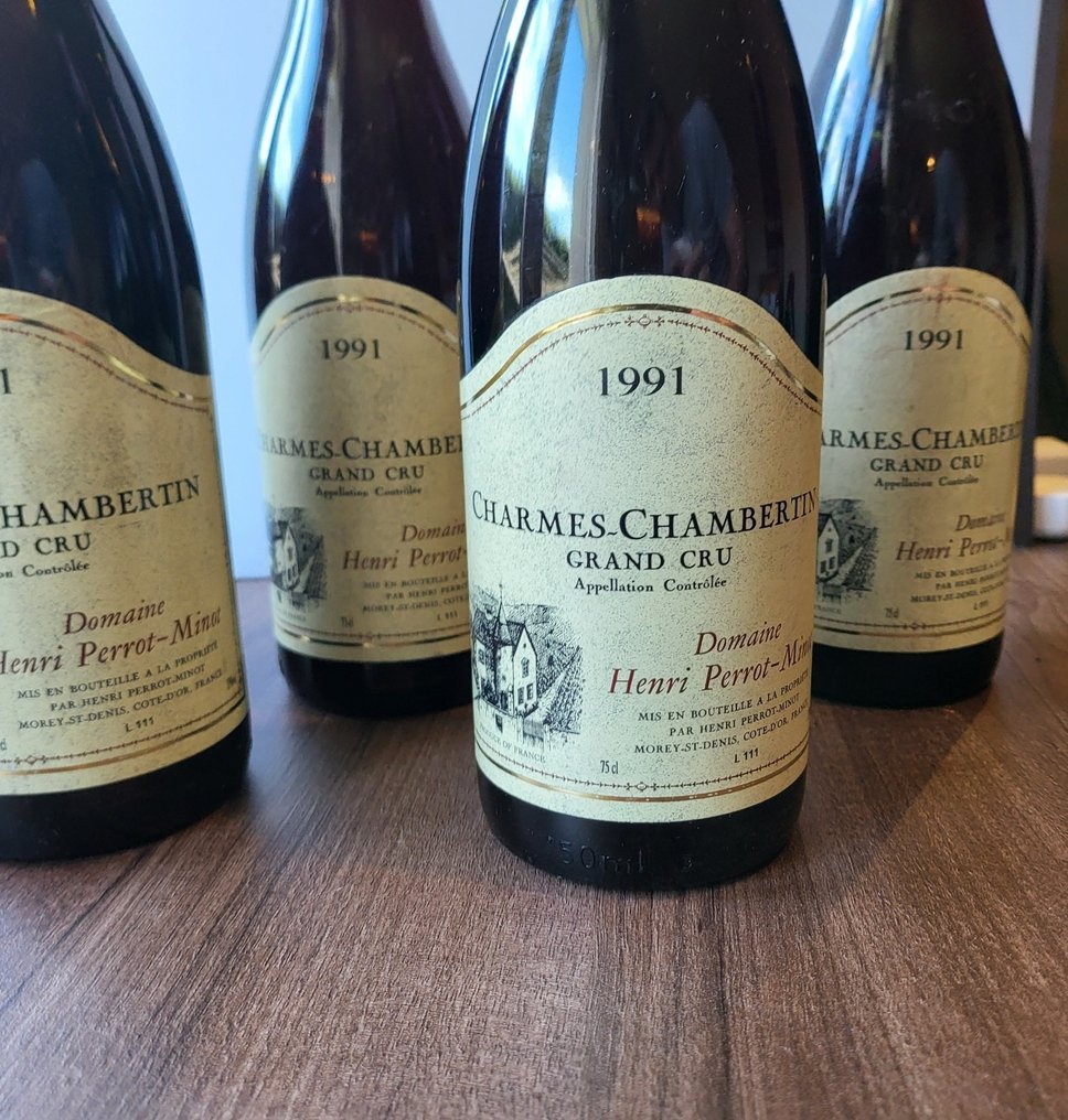 1991 Domaine Henri Perrot-Minot - Charmes-Chambertin Grand Cru - 5 Butelki (0,75l) #2.1