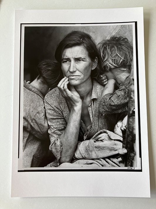 dorothea lang (May 26, 1895 – October 11, 1965) - migrant mother #1.2
