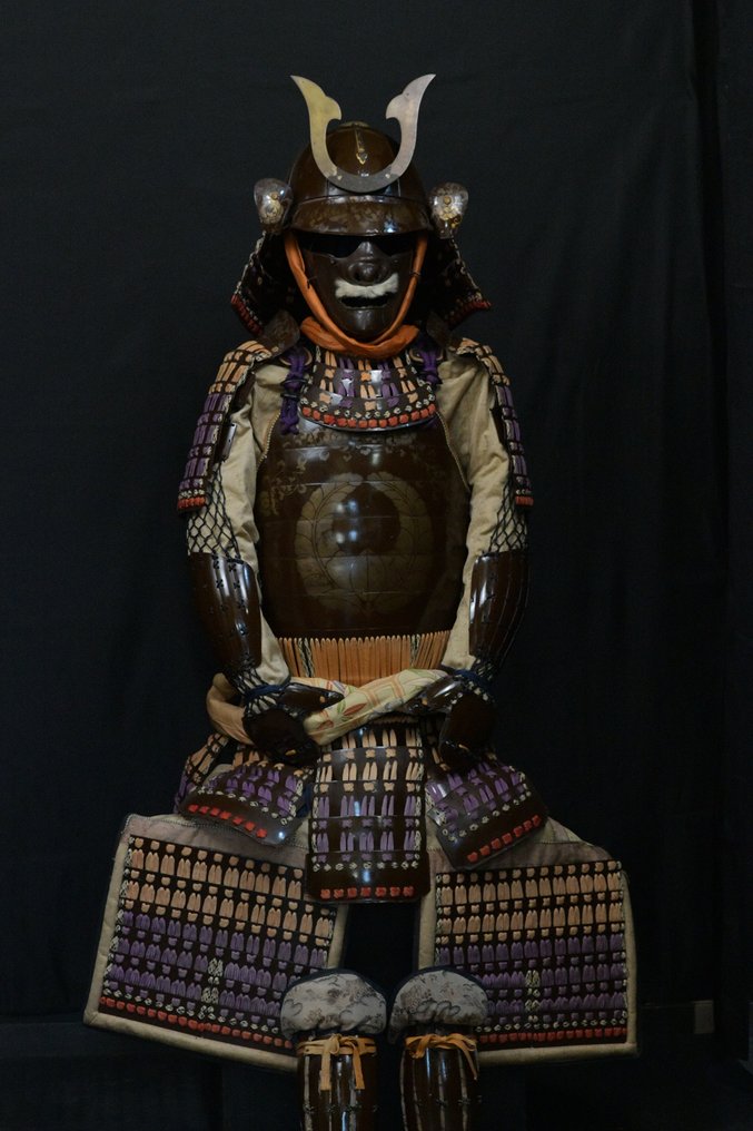 Mengu/Menpo - Japan Yoroi Gusoku Fuld Samurai rustning - 1910-1920 #3.2