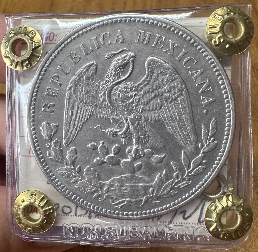 México. 1 Peso 1909 #1.1