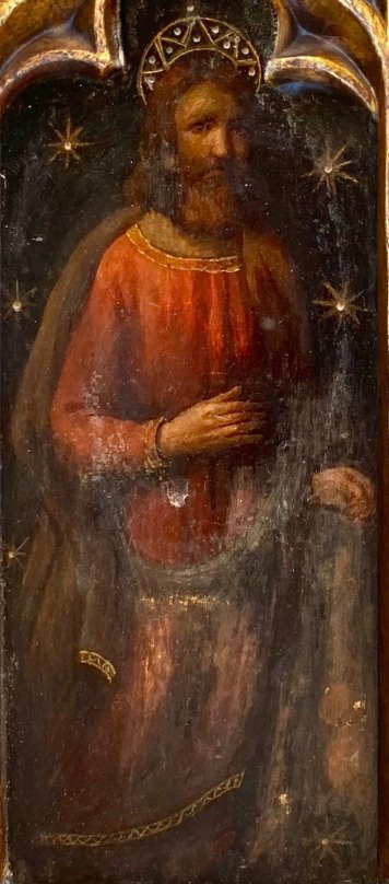 Scuola italiana (XVI) - Santo (fragmento de retablo) #1.1