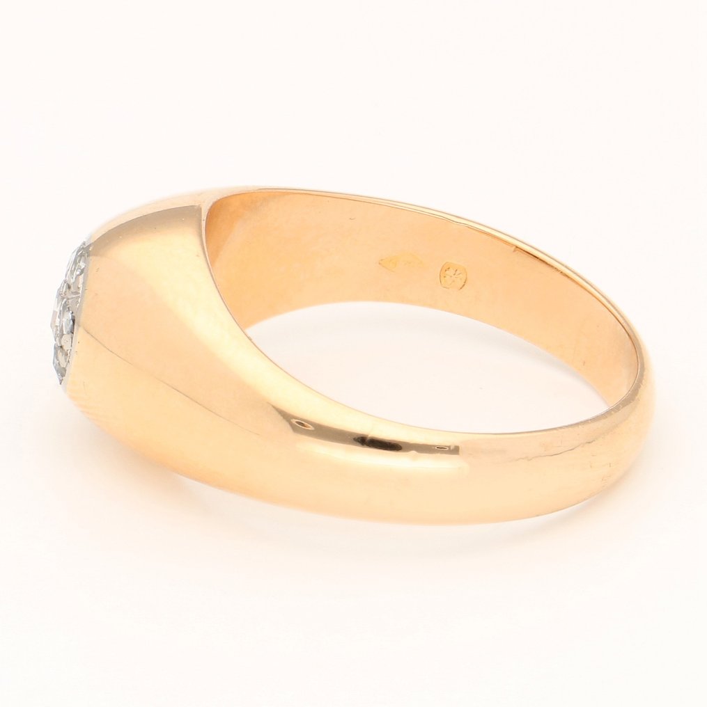 Δαχτυλίδι - 18 καράτια Ροζ χρυσό Διαμάντι #2.1