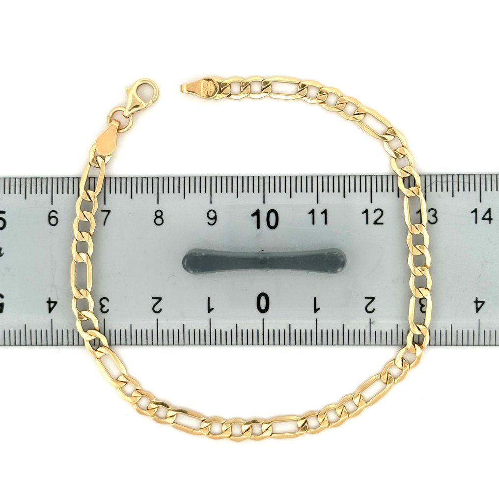 Bracciale - 3.8 g - 20.5 cm - 18 Kt - Armband - 18 karaat Geel goud #2.1