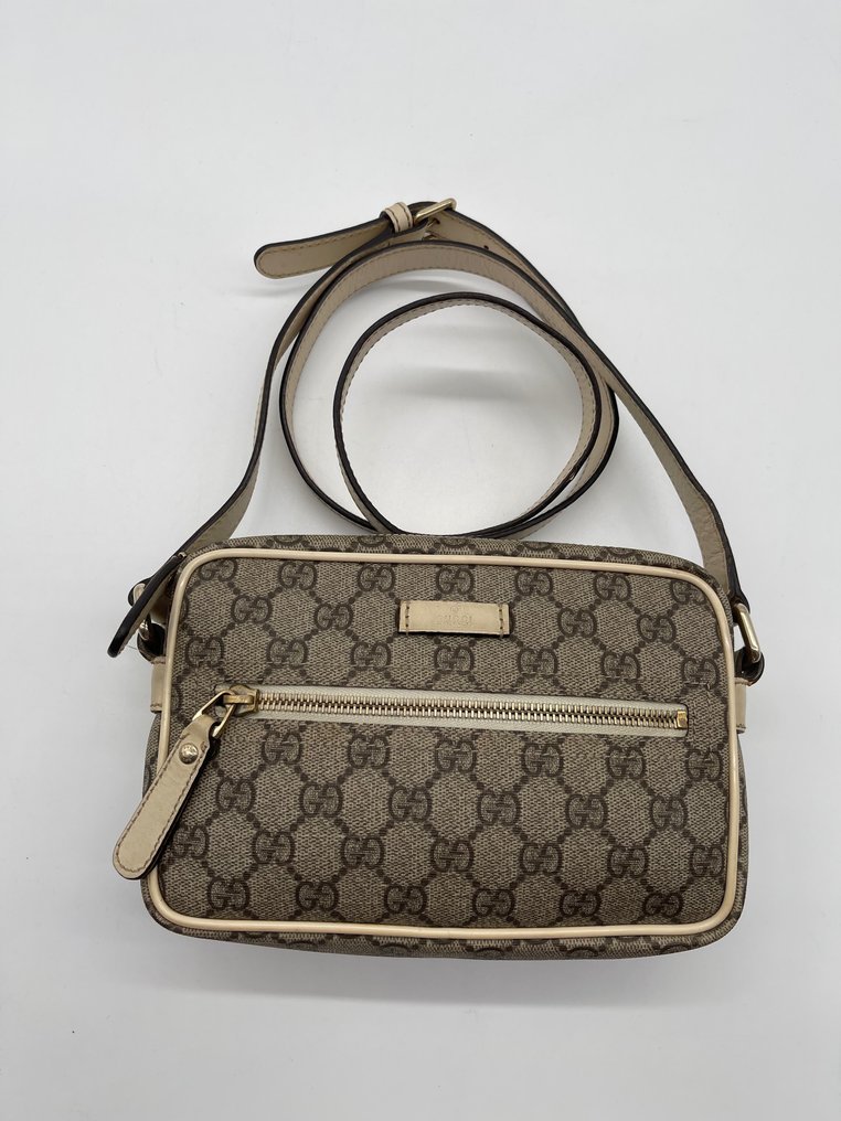 Gucci - gg monogram canvas crossbody bag - Borsa #1.2