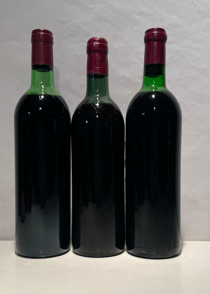 1965, 1966, 1967 Vega Sicilia, Único - 里貝拉格蘭德爾杜羅 Gran Reserva - 3 瓶 (0.75L) #1.2