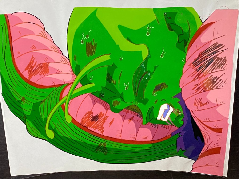 Dragon Ball Z - 1 Cellule d'animation originale de Piccolo, top et très rare ! #3.1