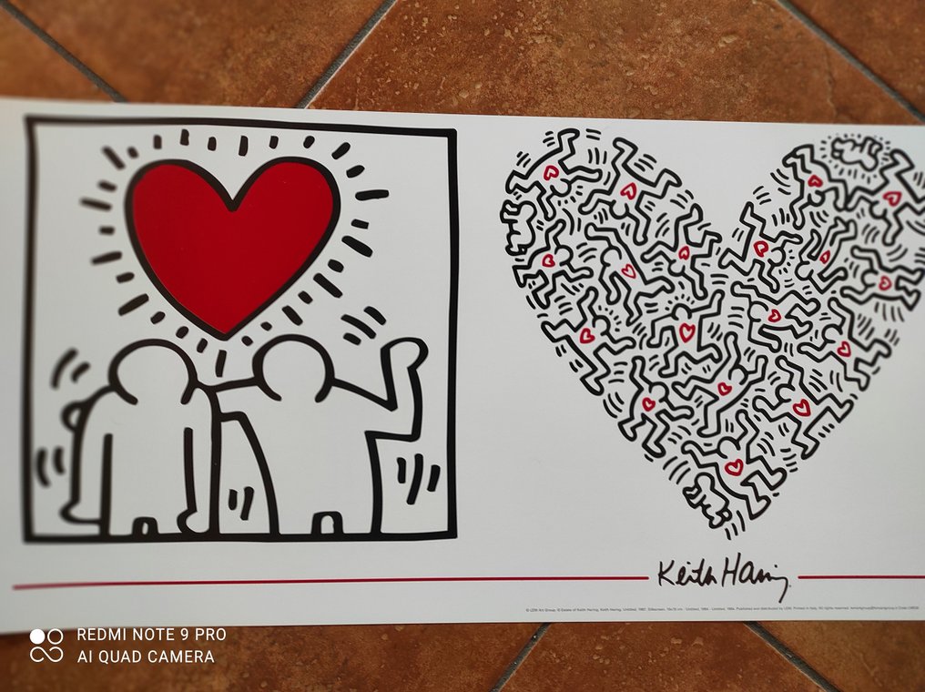 Keith Haring - lem art group - Estate of Keith Hering - Anni ‘80 #2.1