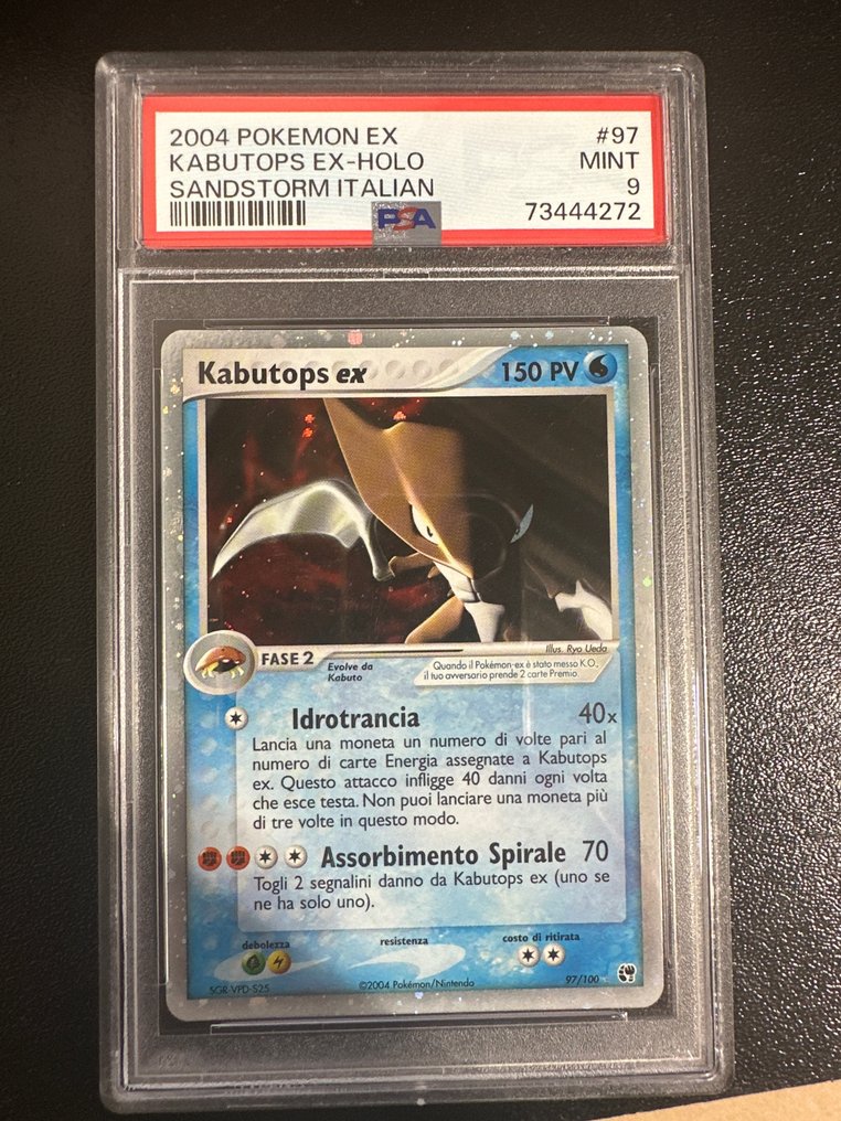 Pokémon - 1 Graded card - Kabutops ex sandstorm - PSA 9 #1.1