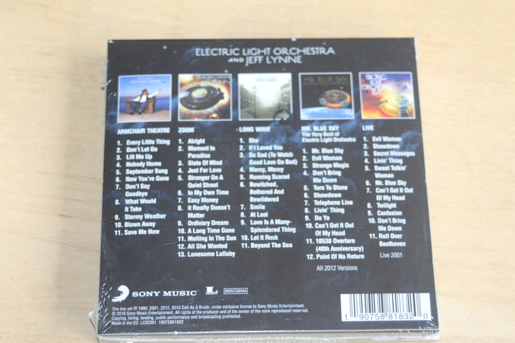 Electric Light Orchestra - Original Albums Collection / 10CD - Coffret CD - 2010 #4.3