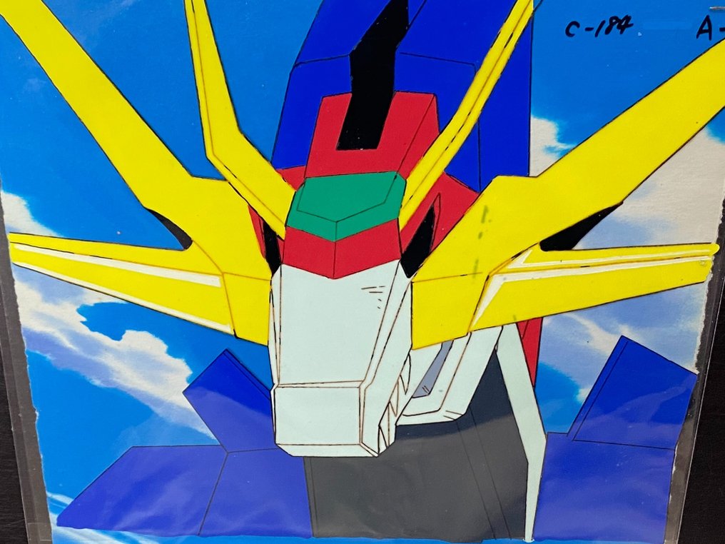 Matchless Raijin-Oh (1991/92) - 1 Original Animation Cel, with master painted background #3.2