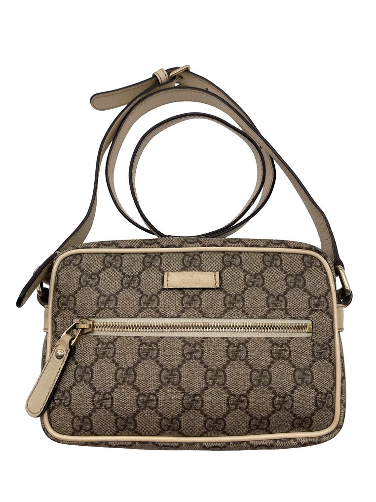 Gucci - gg monogram canvas crossbody bag - Geantă #1.1