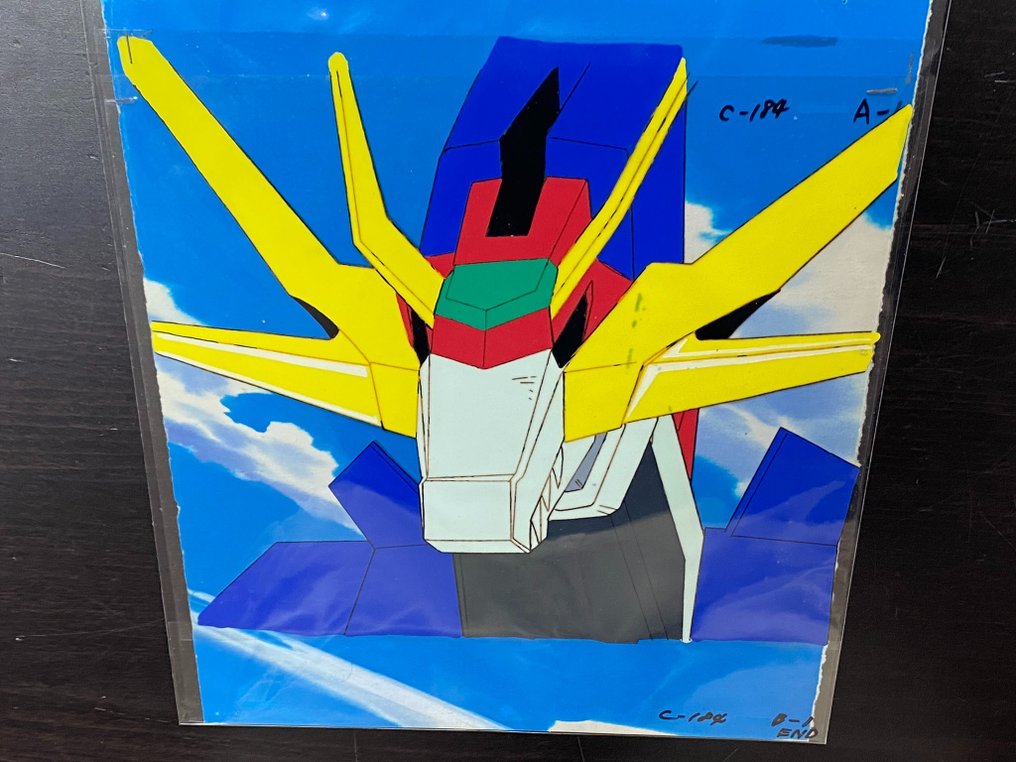Matchless Raijin-Oh (1991/92) - 1 Original Animation Cel, with master painted background #2.2