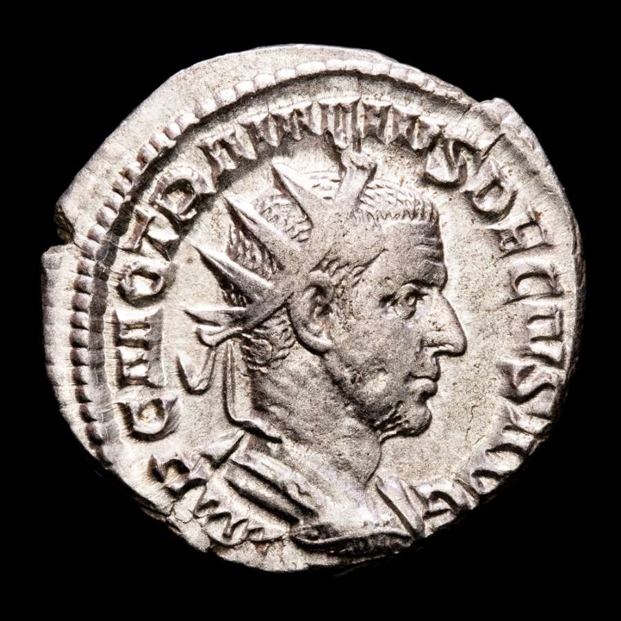 Romeinse Rijk. Trajan Decius (AD 249-251). Antoninianus Rome mint. PANNONIAE  (Zonder Minimumprijs) #1.1