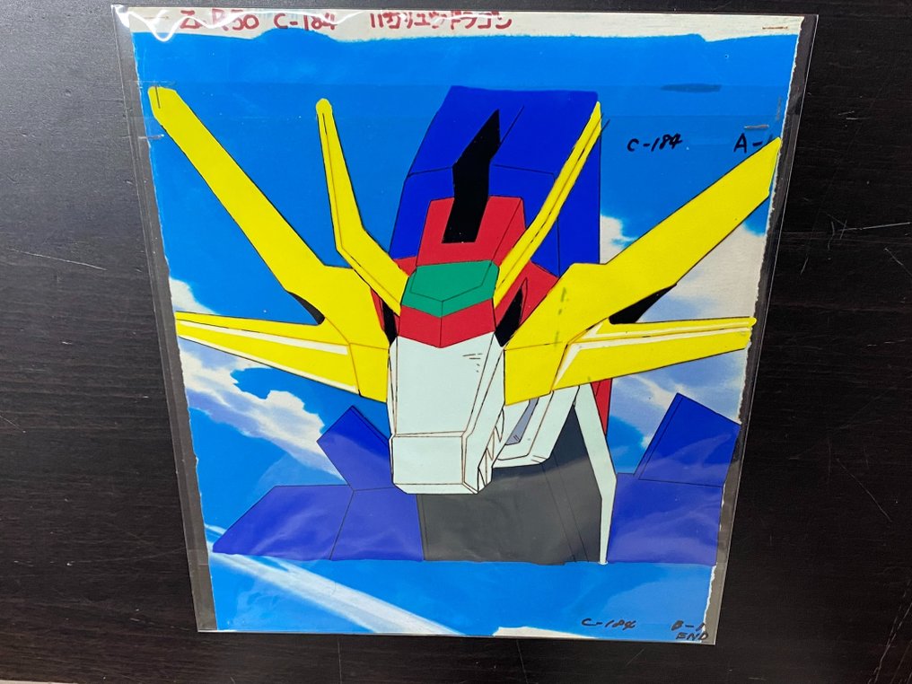 Matchless Raijin-Oh (1991/92) - 1 Original Animation Cel, with master painted background #2.1