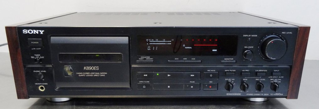 Sony - TC-K890 ES - Leitor gravador de cassetes #1.1