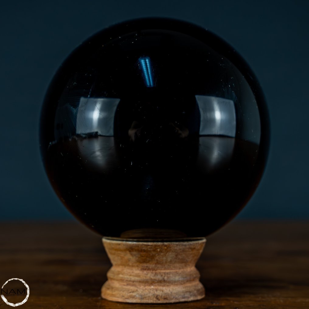 Prachtige AAA++ Zwarte Obsidiaan Bol- 1241.15 g #1.2