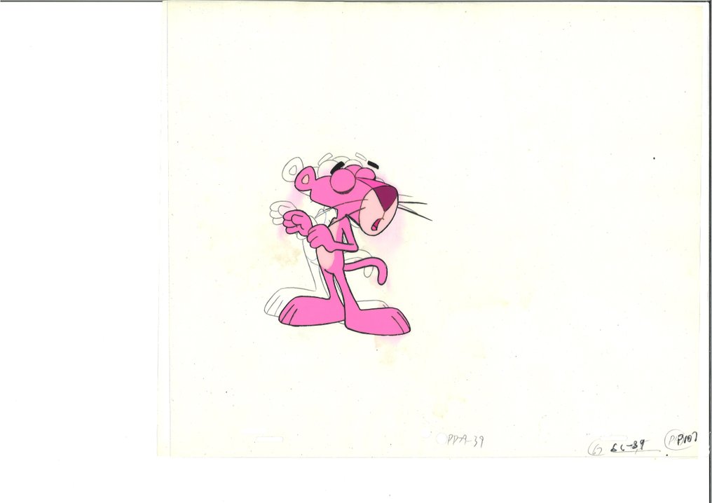 Pink Panther - 17 Original colour drawing - Pink Panther - Pink Panther - 1970 #1.1