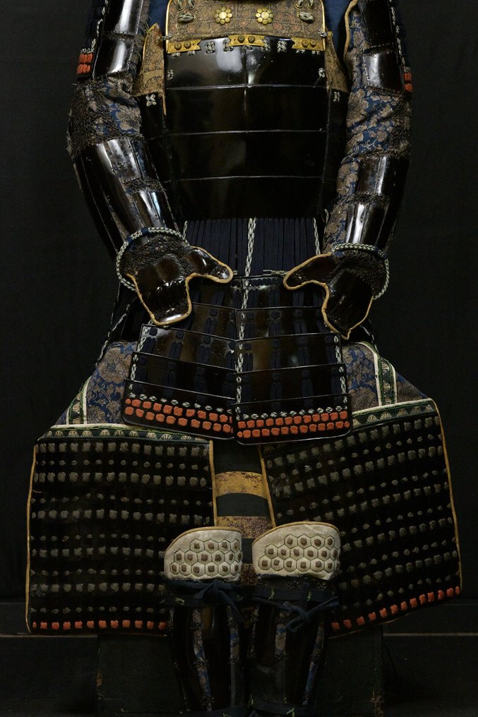 Yoroi Gusoku -panssari - Kupari, Silkki, Rauta - Japani O´Yoroi Full Samurai -panssari daimyo - Edo Period (1600-1868) #3.1