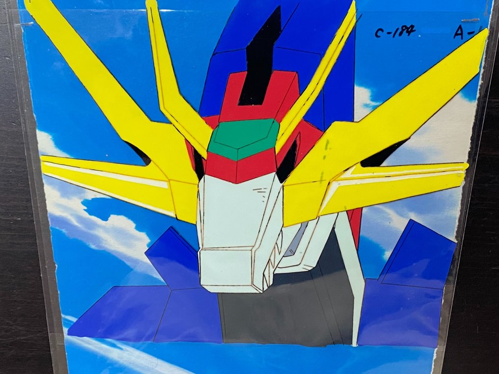 Matchless Raijin-Oh (1991/92) - 1 Original Animation Cel, with master painted background #3.1