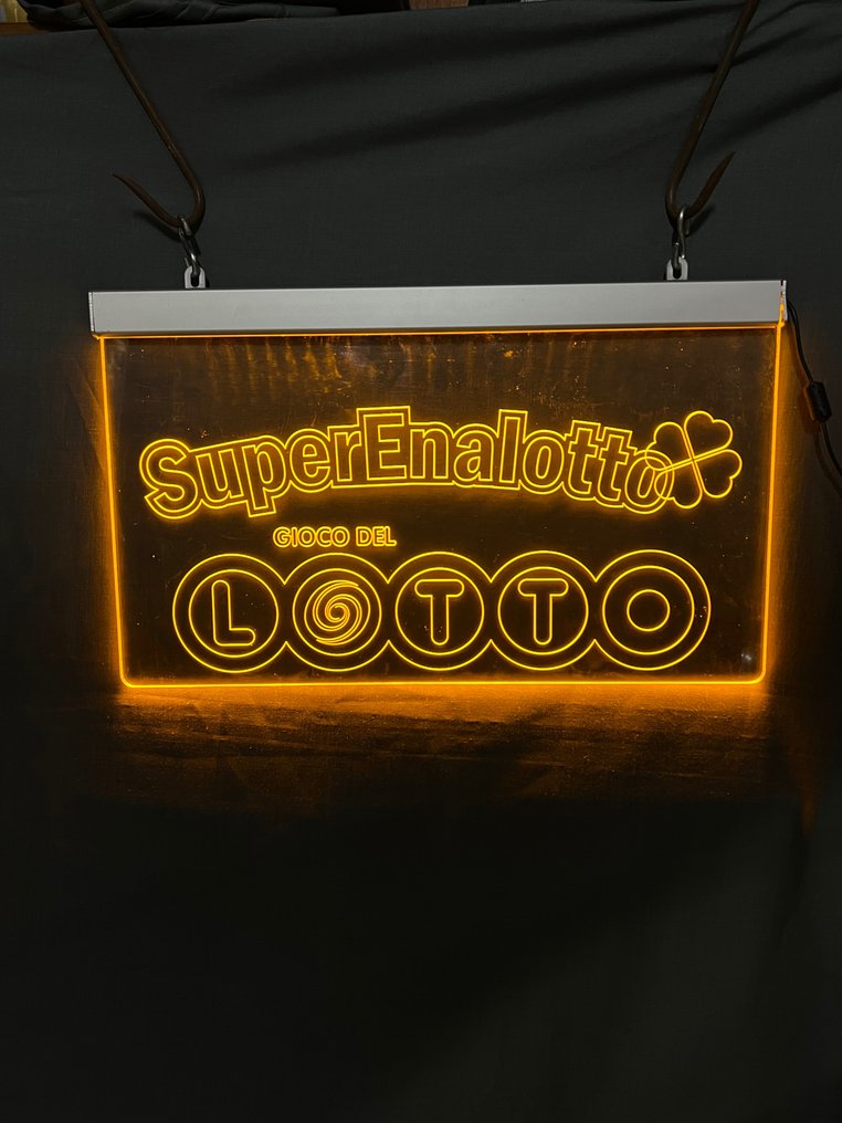 SuperEnalotto - Enseigne lumineuse - Enseigne le tabac - Plastique, Métal #1.0