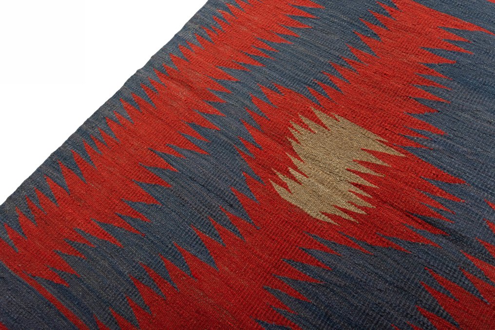 基里姆法爾斯 - 花毯 - 144 cm - 117 cm - 手工編織 #2.1