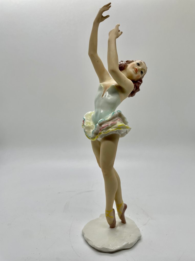 Hutschenreuther - Hans Achtziger - Estatua, Ballerine - 23 cm - Porcelana #1.2