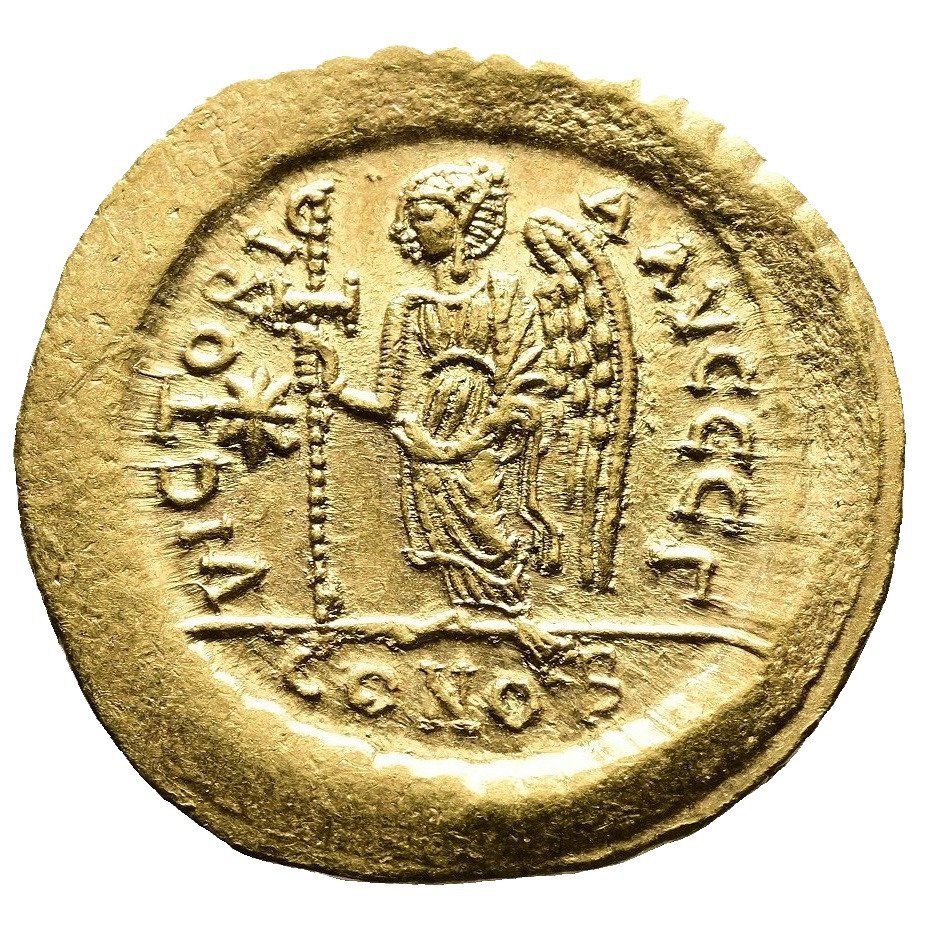 Konstantinopel. Anastasius I.. Solidus AD 491-518 #2.1