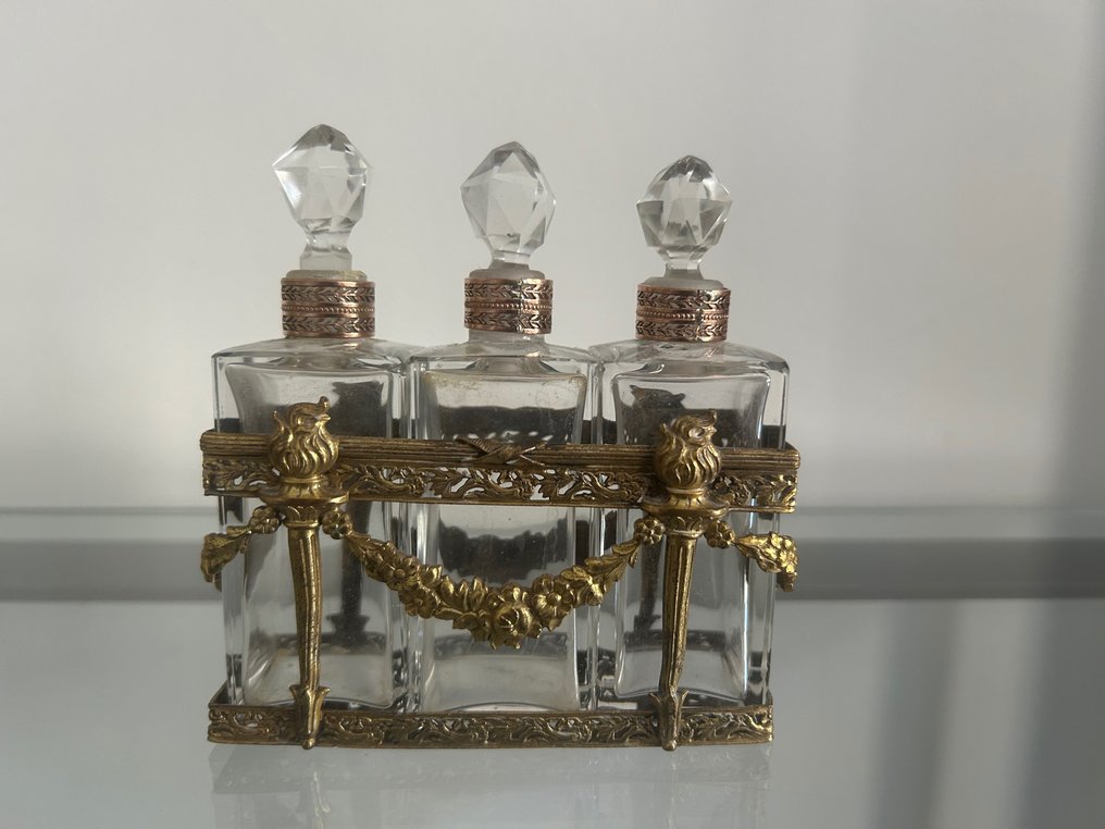 Perfume flask (2) - Gilt bronze #2.2