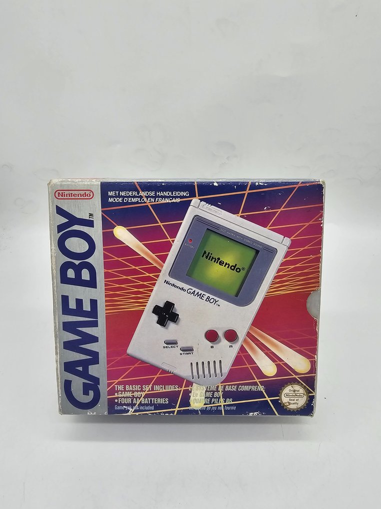 Nintendo - Game Boy Classic Small box complete with original Box, Console and batteries - Κονσόλα βιντεοπαιχνιδιών - Στην αρχική του συσκευασία #1.1
