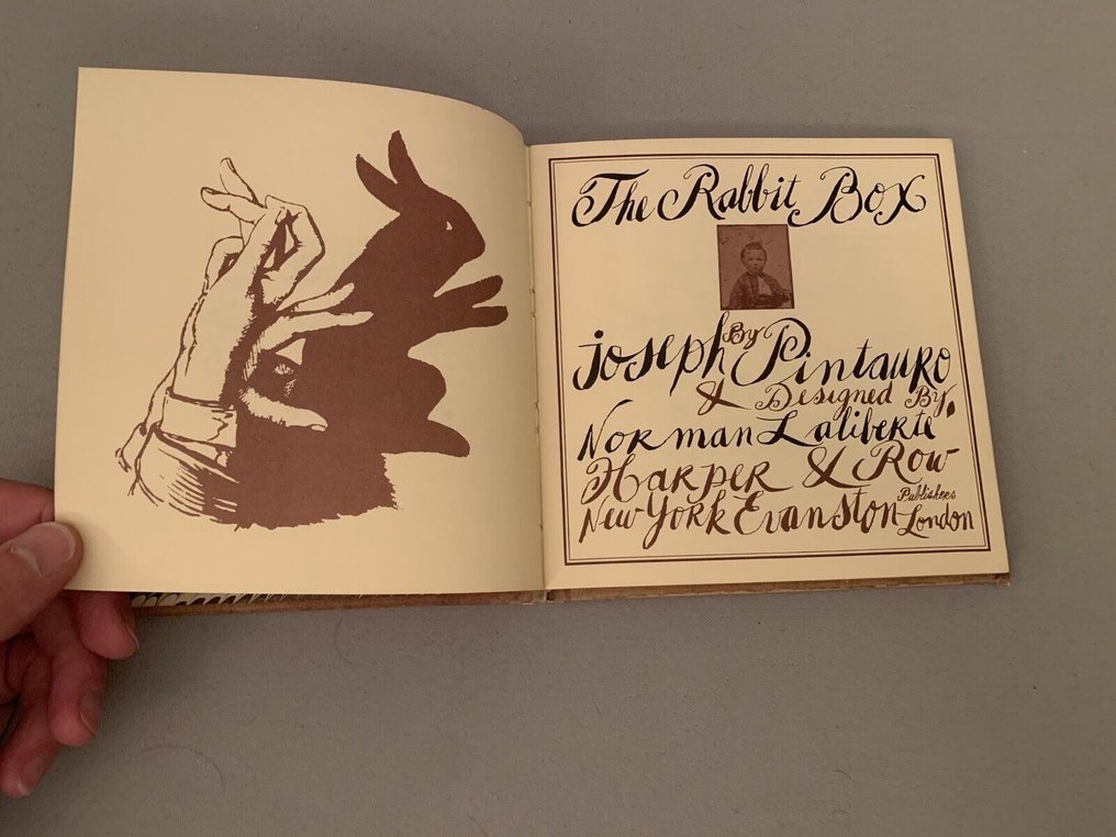 Joseph Pintoro- Norman Laliberté - The Rabbit box-  La boite à lapins - 1970 #2.1