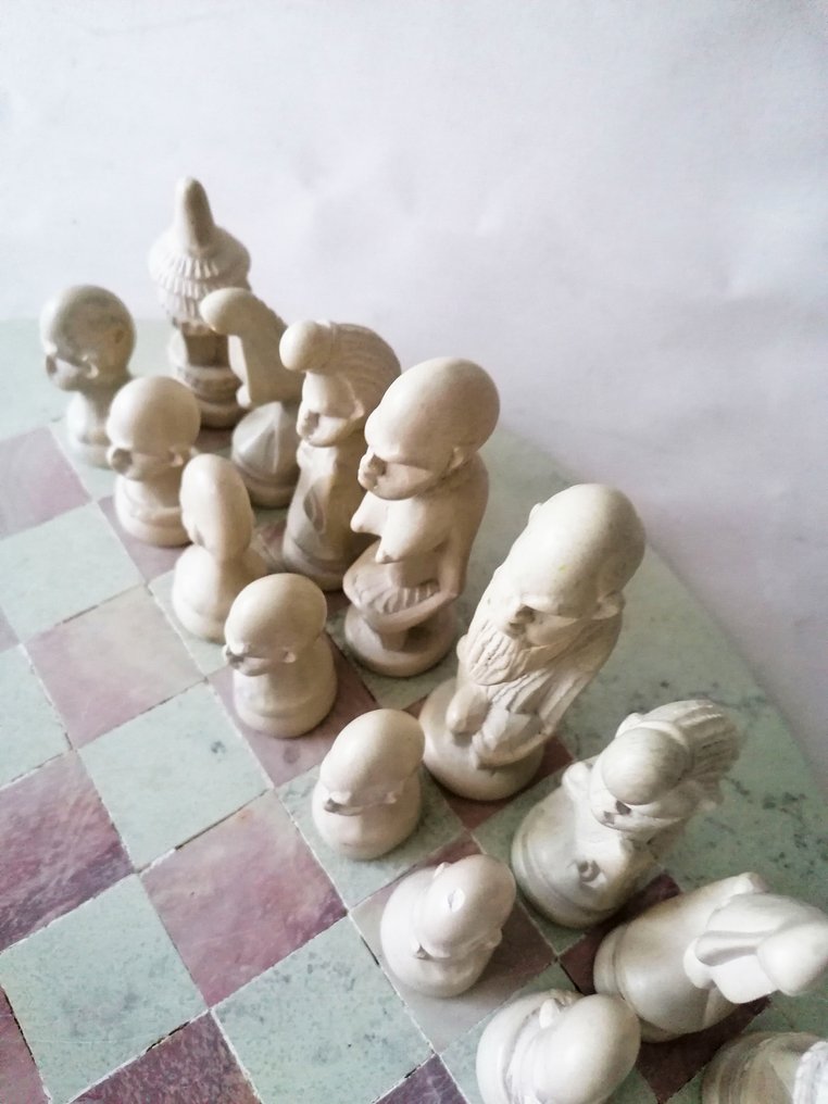 Chess set - stone #4.3