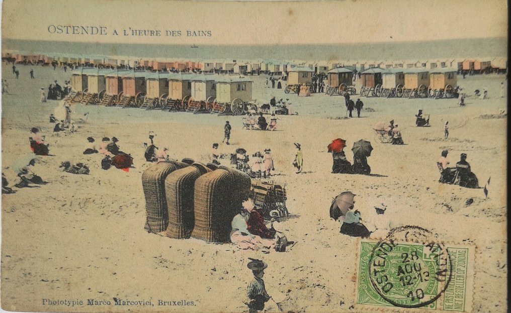 Belgia - Kaupunki ja maisemat, Oostende – Oostende, jolla on monia hyviä kortteja - Postikortti (179) - 1899-1960 #1.1