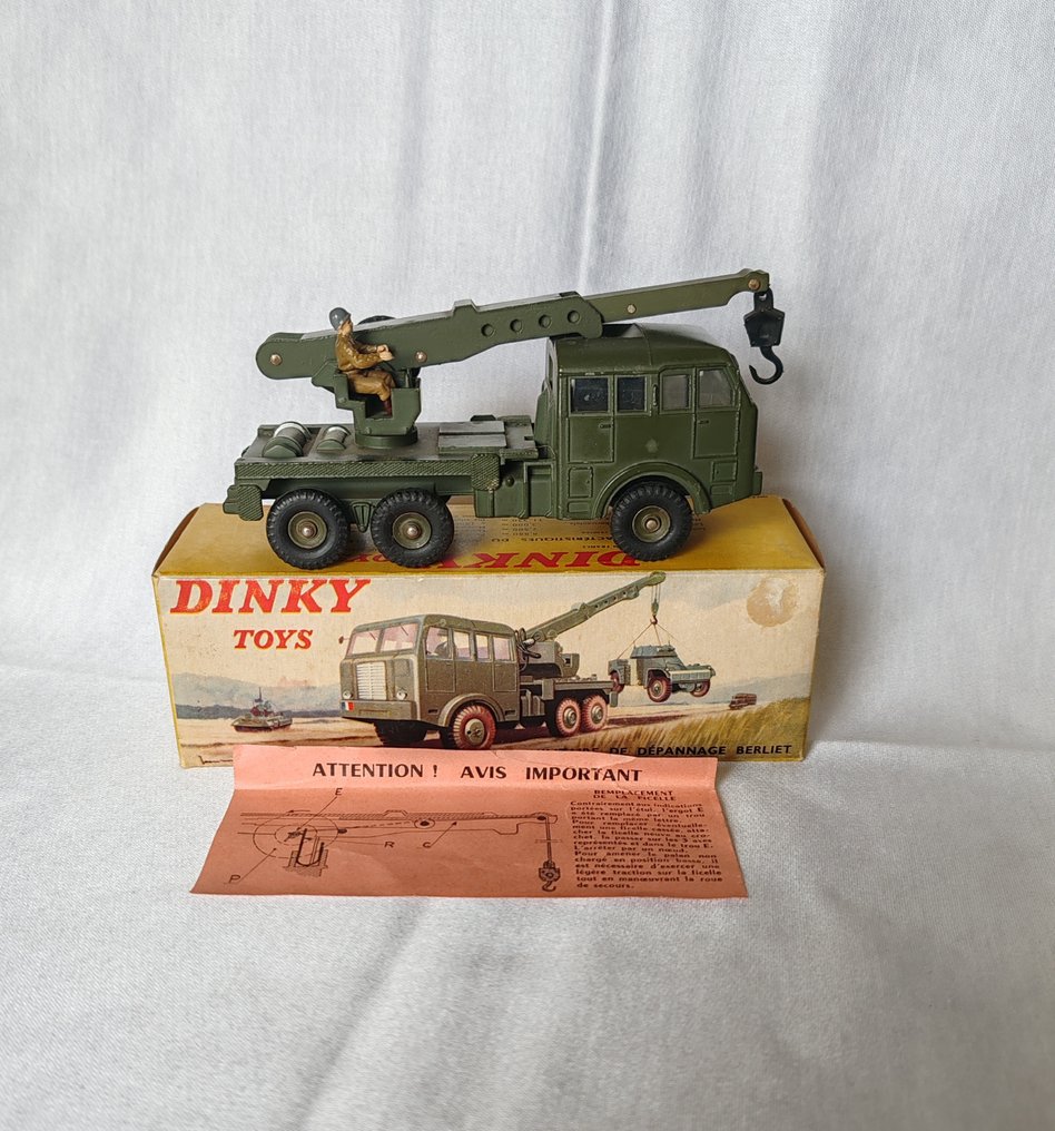 Dinky Toys 1:55 - 模型機械 - ref. 826 Berliet Recovery Truck #1.1