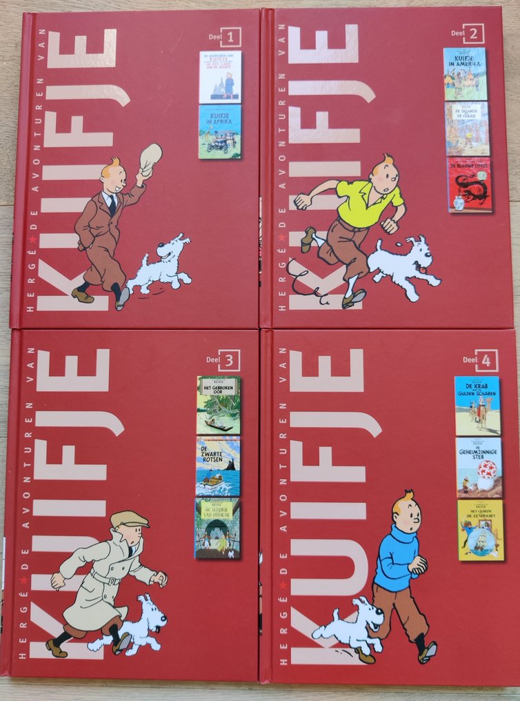 Kuifje Complete Reeks - Box Casterman - 8 Album - Reprint - 2015 #4.3