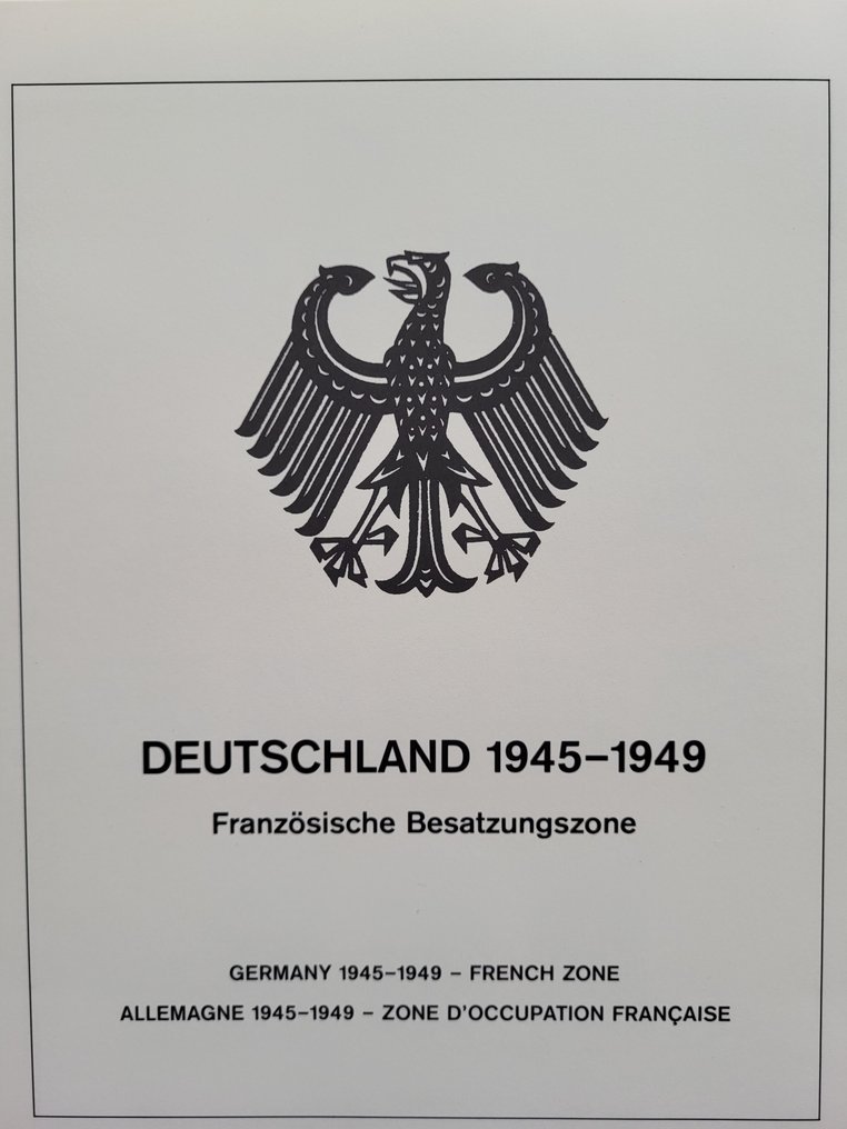 Ocupação Aliada - Alemanha 1945/1949 - Zona francesa, coleção top com características especiais #1.1
