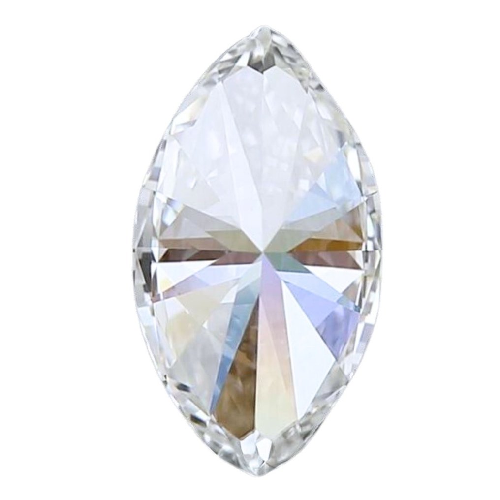 1 pcs Diamant  (Naturelle)  - 0.70 ct - Marquise - H - VVS1 - Gemological Institute of America (GIA) #3.2