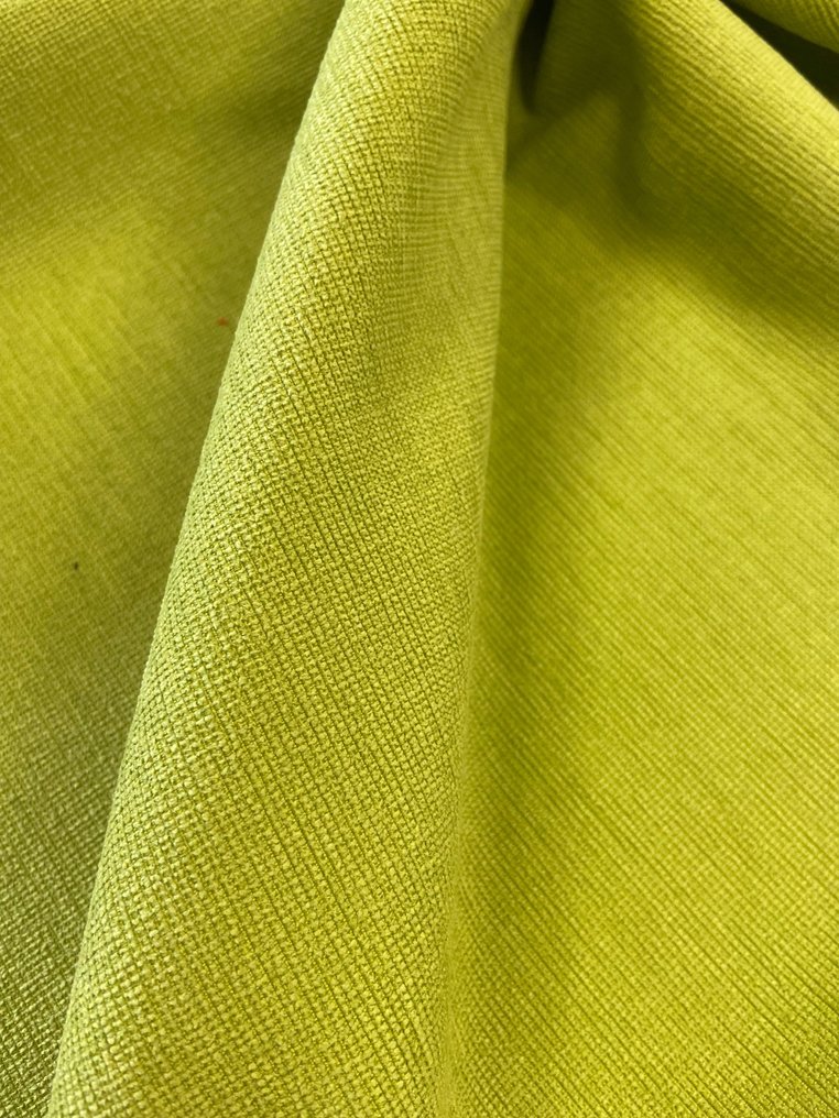 SOFT MEDIUM WEIGHT ACID GREEN FABRIC 600 X 140 CM! - Textile  - 600 cm - 140 cm #1.2
