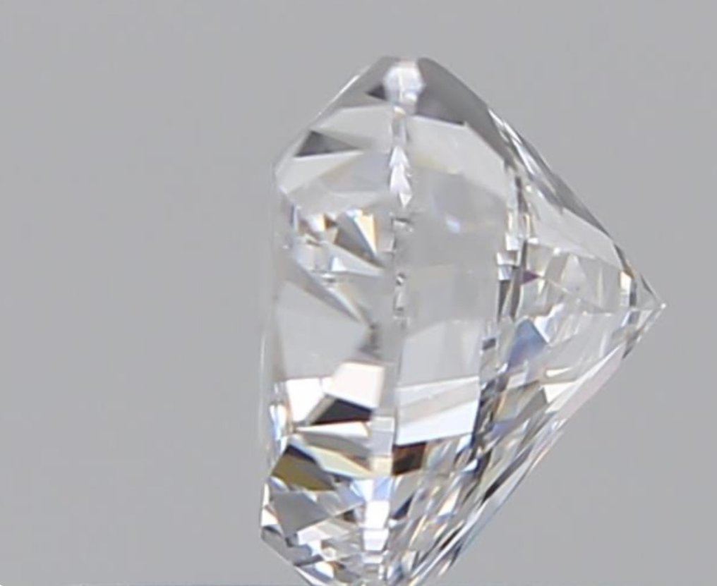 1 pcs Diamant  (Natur)  - 0.50 ct - Hjerte - D (farveløs) - VVS2 - Gemological Institute of America (GIA) - Eks Ex #2.1