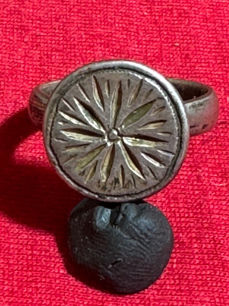 Średniowieczny, Epoka Krzyżowców Palec serdeczny - 25 mm #1.1