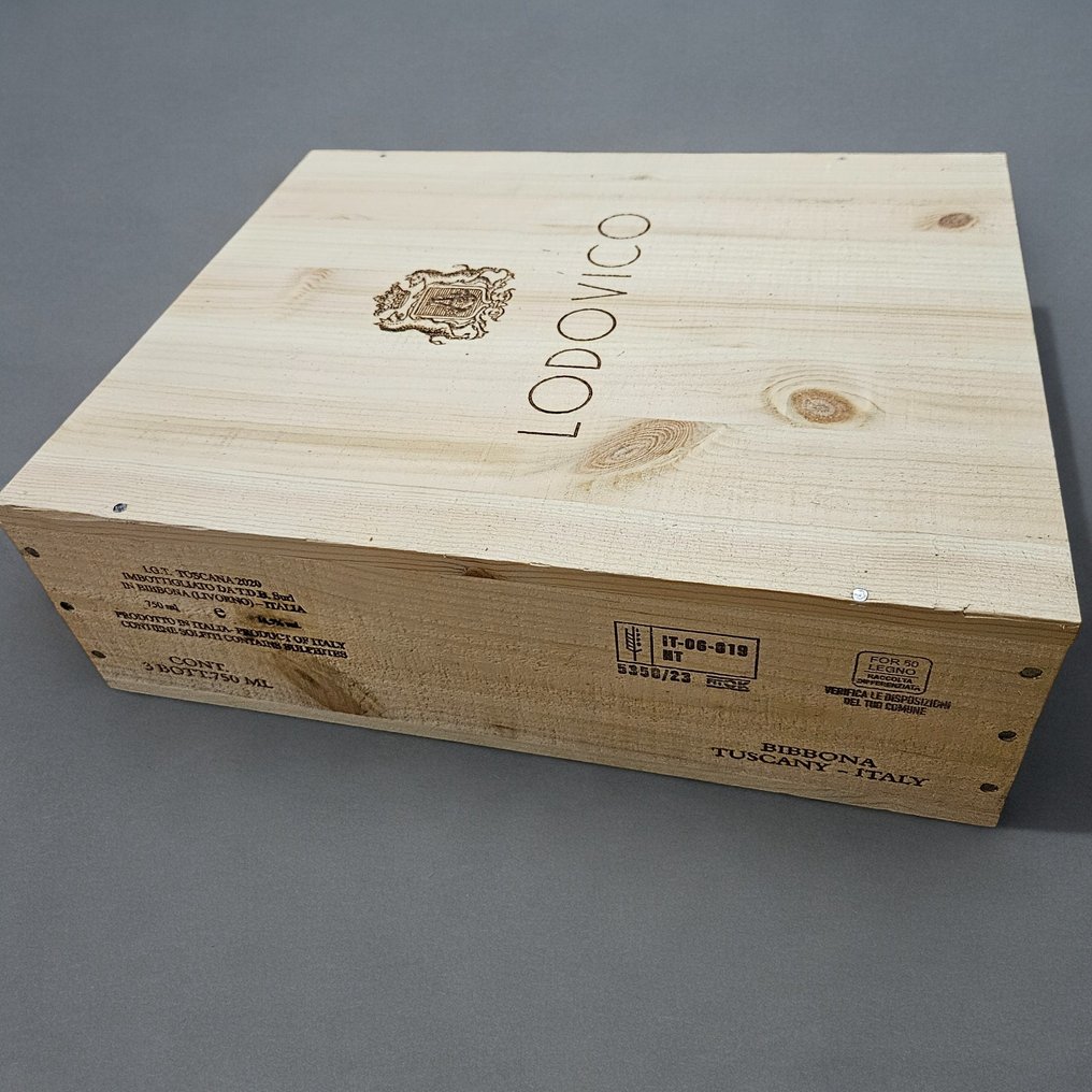 2021 Lodovico, Antinori Tenuta di Biserno 'Lodovico' - 托斯卡纳 - 3 Bottles (0.75L) #4.3