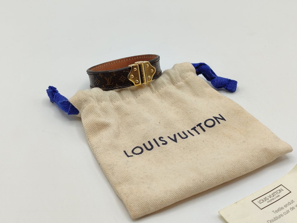 Louis Vuitton - Stål, Lærbelagt lerret - Armbånd #2.1