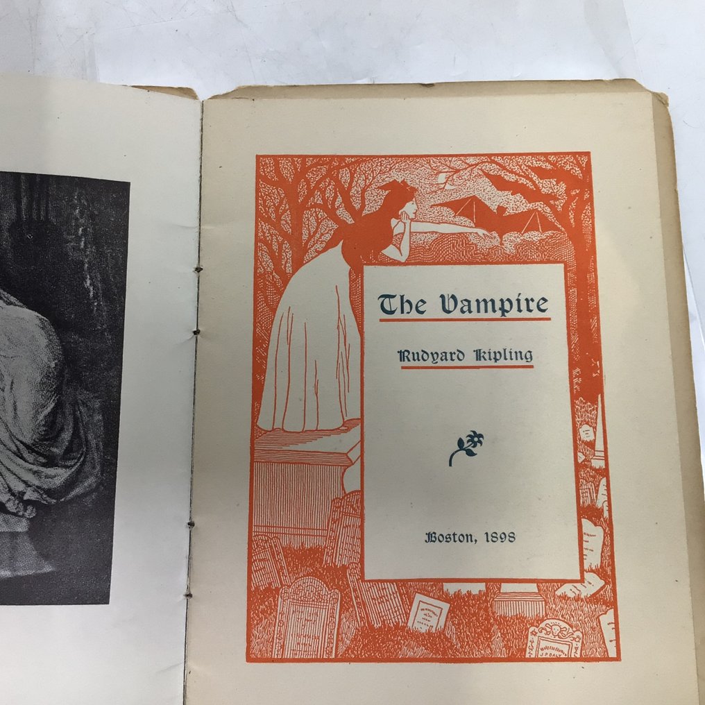 Rudyard Kipling The Vampire 1898 Catawiki