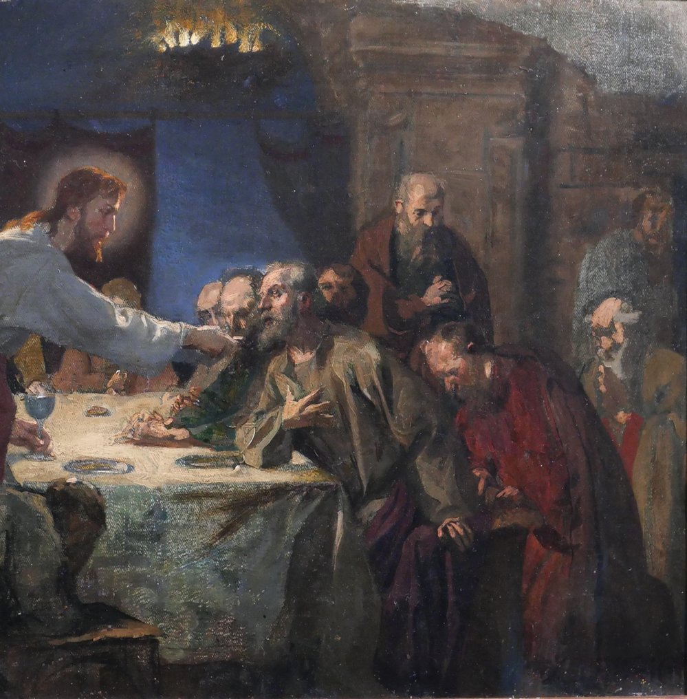 Franz Xaver Dietrich (1882-1962) - The last supper #2.2