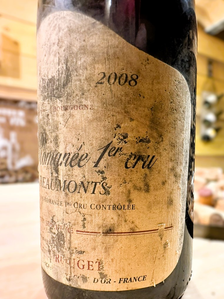 2008 Emmanuel Rouget, Les Beaumonts - Vosne-Romanée 1er Cru - 1 Flaska (0,75 l) #1.2