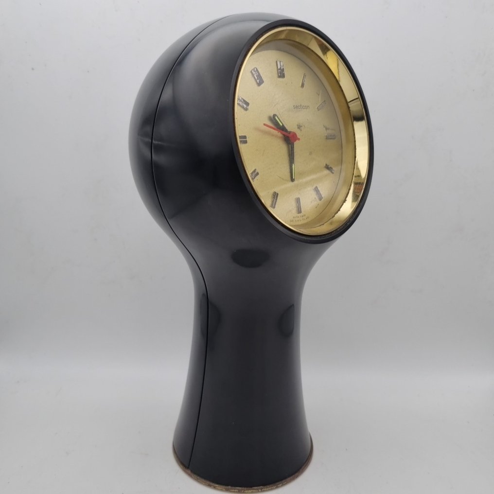 Ρολόι Mantel -  Αρ Ντεκό Πλαστικό - 1950-1960 - Angelo Mangiarotti #1.2